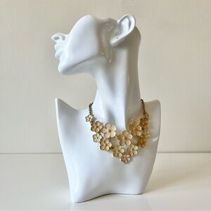 Reversible Floral Cluster Necklace